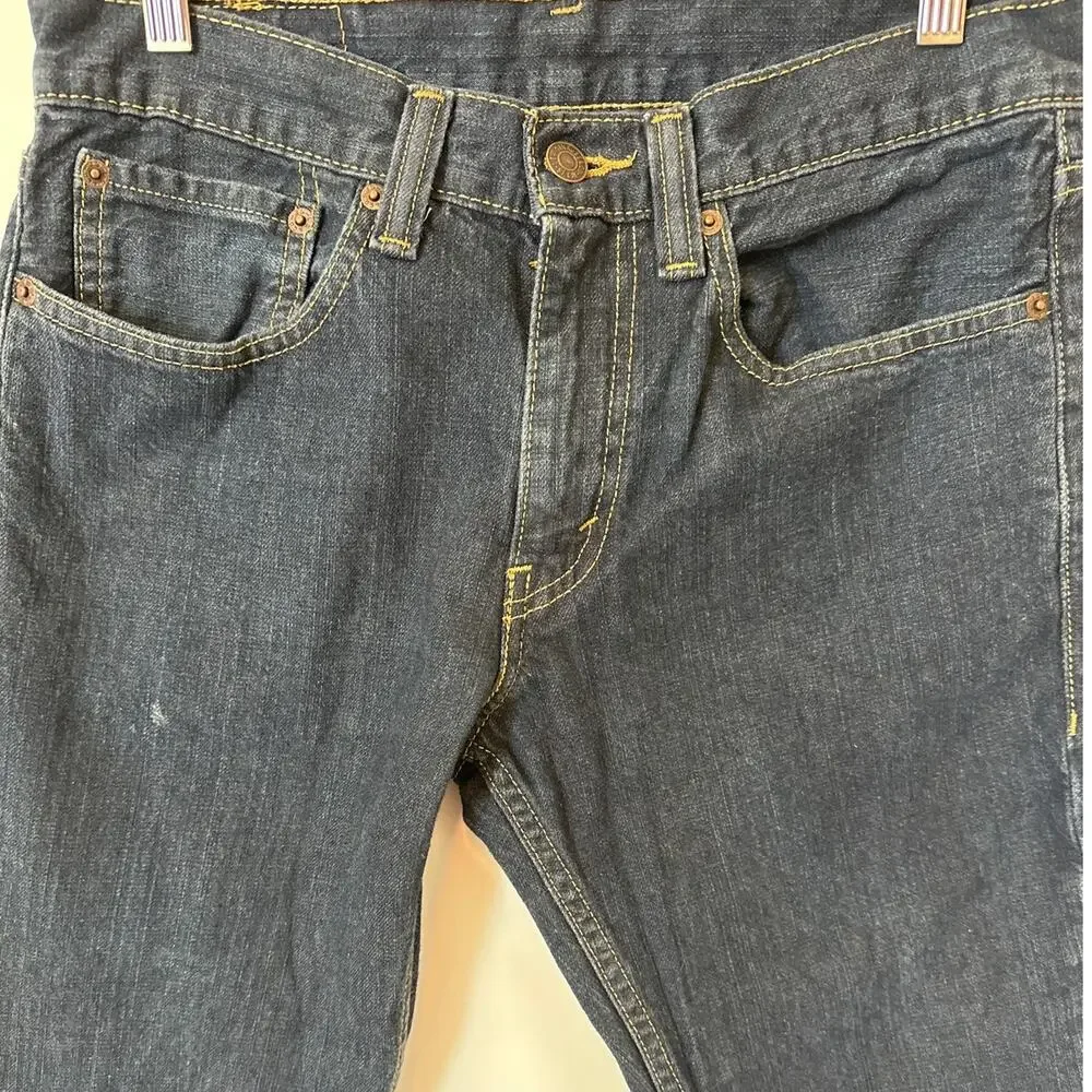 Levi’s Men's 511 Slim Fit Low Rise Denim Jeans Dark Wash Size 31x32 Modern
